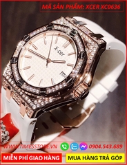 dong-ho-nu-xcer-tua-hublot-da-swarovski-rose-gold-day-cao-su-trang-timesstore-vn