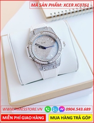 dong-ho-nu-xcer-tua-hublot-mat-full-da-swarovski-day-sillicone-trang-timesstore-vn