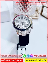 dong-ho-nu-xcer-tua-rolex-dinh-da-nhieu-mau-day-silicone-timesstore-vn