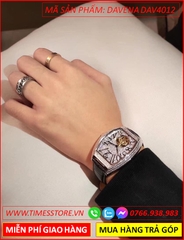 set-dong-ho-nam-davena-automatic-mat-oval-dinh-da-swarovski-silver-day-kim-loai-dep-gia-re-timesstore-vn