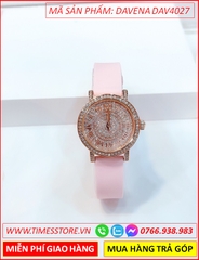 set-dong-ho-nu-davena-mat-tron-dinh-da-swarovski-rose-gold-day-silicone-hong-timesstore-vn