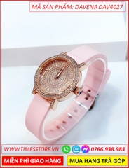 set-dong-ho-nu-davena-mat-tron-dinh-da-swarovski-rose-gold-day-silicone-hong-timesstore-vn