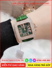 set-dong-ho-nu-davena-mat-vuong-xanh-dinh-da-swarovski-rose-gold-day-silicon-xanh-duong-dep-gia-re-timesstore-vn