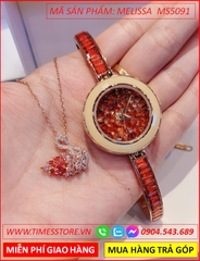 set-dong-ho-nu-melissa-mat-tron-dinh-da-swarovski-do-lac-tay-timesstore-vn