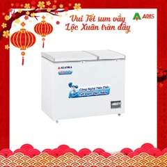 Tủ đông 2 ngăn đông mát Alaska BCD 3567N 350 Lít
