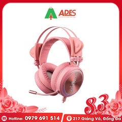 Tai Nghe Gaming Edra EH412 Pink