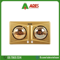 Đèn sưởi nhà tắm Benny BHT-02M 2 Bóng
