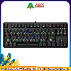 Bàn Phím Cơ Gaming Edra EK387 RGB Huano (2021)