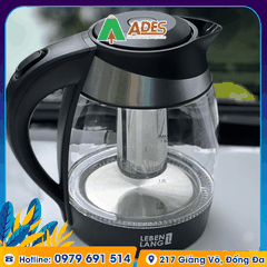 Ấm siêu tốc thủy tinh Lebenlang LBEW2882