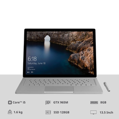 Laptop Surface Book Core i5 Ram 8GB SSD 128GB 13.5 inch 3K Touch
