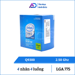 CPU Intel Core 2 Quad Q9300 Socket 775 4 Lõi 4 Luồng