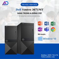 Máy Bộ Dell Vostro 3671MT V579Y1W ( I7-9700/8GB Ram/120GB SSD/2GB VGA GDDR5)