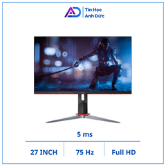 Màn Hình Máy Tính AOC 27 inch 27V5/BK/74 FHD IPS Chính Hãng