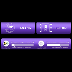 Bàn phím cơ AKKO Veekos Shine60 HE SP White Rapid Trigger (Magnetic Sw)