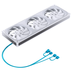 Quạt tản nhiệt JONSBO ZA-360WR ARGB PWM White 360mm (Fan Ngược)