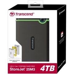 Ổ cứng di động Transcend StoreJet Slim 25M3S 4TB TS4TSJ25M3S