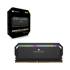 Ram PC Corsair Dominator Platinum RGB 64GB 6000MHz DDR5 (2x32GB) CMT64GX5M2B6000C40