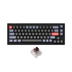 Bàn phím cơ Keychron V2 Full Assembled Carbon Black Led RGB HotSwap Keychron K Pro Switch Red / Blue / Brown
