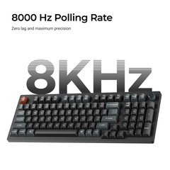 Bàn phím cơ không dây Keychron V5 Ultra 8K ZMK RGB Hotswap (Keychron Sw)