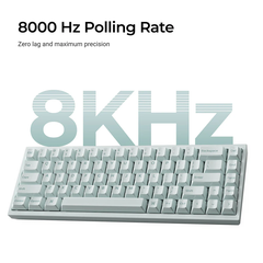 Bàn phím cơ Keychron Q16 HE 8K All Ceramic RGB Hotswap Rapid Trigger (Magnetic Sw)