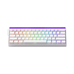 Bàn phím cơ AKKO Veekos Shine60 HE SP White Rapid Trigger (Magnetic Sw)