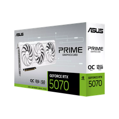 VGA Asus PRIME GeForce RTX 5070 White OC Edition 12GB GDDR7