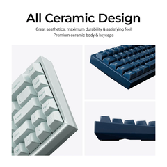 Bàn phím cơ Keychron Q16 HE 8K All Ceramic RGB Hotswap Rapid Trigger (Magnetic Sw)