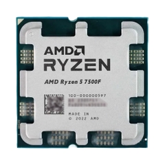 CPU AMD Ryzen 5 7500F Up to 5GHz 6 cores 12 threads 32MB 100-000000597 (Tray New AMD VN)
