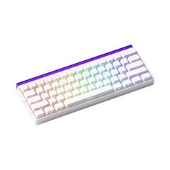 Bàn phím cơ AKKO Veekos Shine60 HE SP White Rapid Trigger (Magnetic Sw)