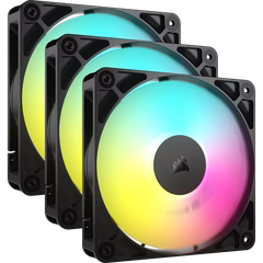 Bộ ba Fan Case Corsair RS120 ARGB 120mm PWM Black CO-9050181-WW