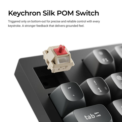 Bàn phím cơ không dây Keychron V5 Ultra 8K ZMK RGB Hotswap (Keychron Sw)