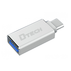 Adapter OTG Dtech chuyển USB 3.0 sang USB Type-C 3.1 T0001