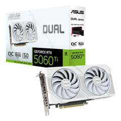 VGA ASUS Dual GeForce RTX 5060 Ti OC White Edition 16GB GDDR7