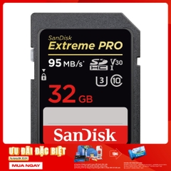 Thẻ nhớ SDHC SanDisk Extreme Pro U3 V30 633X 32GB SDSDXXG-032G-GN4IN