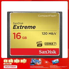 Thẻ Nhớ CompactFlash (CF) SanDisk Extreme 16GB 800X SDCFXSB-016G-G46