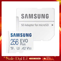 Thẻ Nhớ MicroSDXC Samsung EVO Plus U3 256GB 130MB/s MB-MC256KA