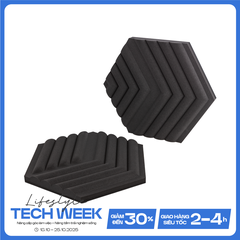 Bộ 2 tấm tiêu âm Elgato Wave Panels Extension Set Black 10AAK9901