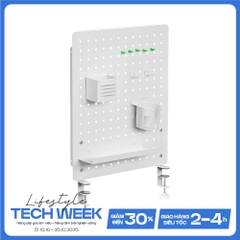 Bảng treo đồ Pegboard HyperWork PG02 White