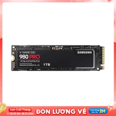 SSD Samsung 980 Pro 1TB PCIe Gen 4.0 x4 NVMe V-NAND M.2 2280 MZ-V8P1T0BW