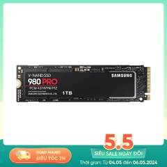 SSD Samsung 980 Pro 1TB PCIe Gen 4.0 x4 NVMe V-NAND M.2 2280 MZ-V8P1T0BW