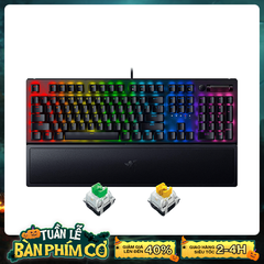 Bàn phím cơ Razer BlackWidow V3 RGB Razer Green/Razer Yellow