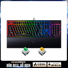 Bàn phím cơ Razer BlackWidow V3 RGB Razer Green/Razer Yellow