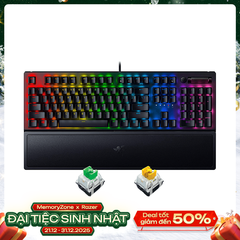 Bàn phím cơ Razer BlackWidow V3 RGB Razer Green/Razer Yellow