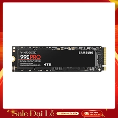 SSD Samsung 990 Pro 4TB PCIe Gen 4.0 x4 NVMe V-NAND M.2 2280 MZ-V9P4T0BW