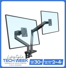 Giá đỡ 2 màn hình North Bayou 22-32 Inch G35