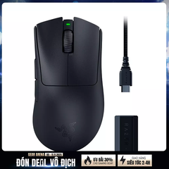 Chuột Gaming không dây Razer DeathAdder V3 Pro + HyperPolling Wireless Dongle Bundle