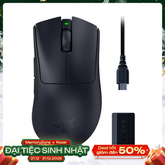 Chuột Gaming không dây Razer DeathAdder V3 Pro + HyperPolling Wireless Dongle Bundle