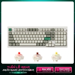 Bàn phím cơ không dây Keychron Q5 Max Shell White RGB Knob Hotswap (Gateron Sw)