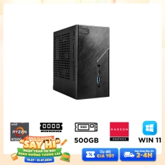 Mini PC ASRock DeskMini X600 ST-AX8700G (Ryzen 7 8700G, Ram DDR5, SSD 500GB, Win 11)