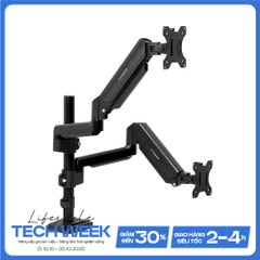Giá đỡ 2 màn hình HyperWork P1 Dual 22-34 inch DPA01